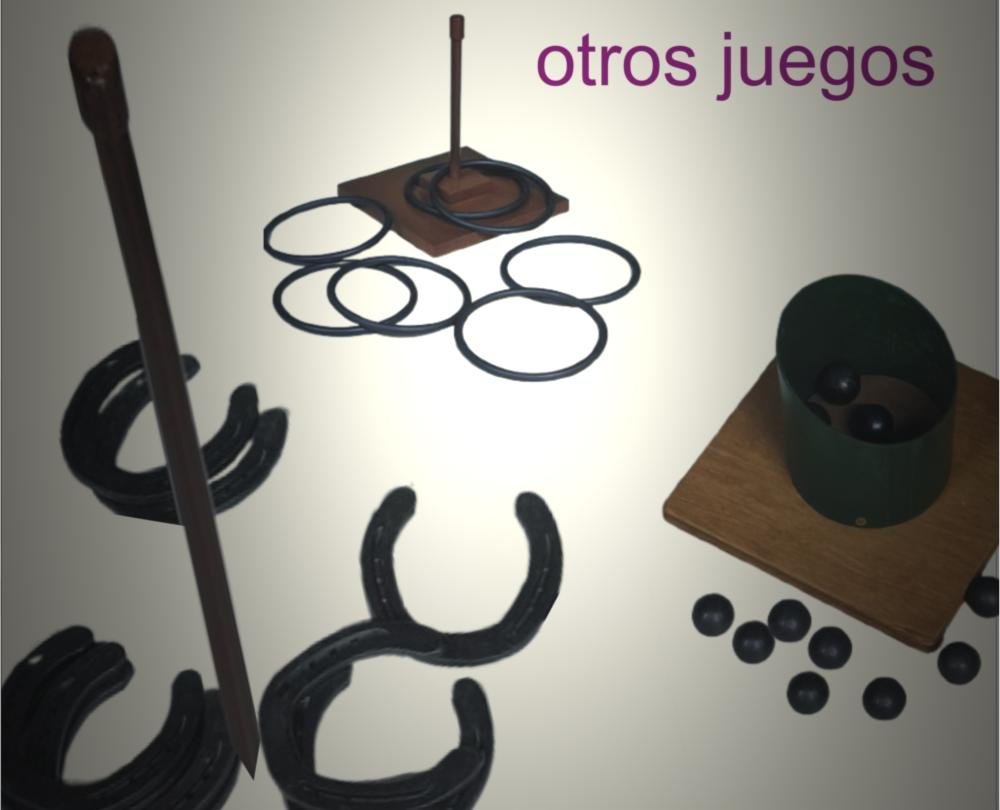 otros juegos juego de las herraduras un mástil y 10 herraduras