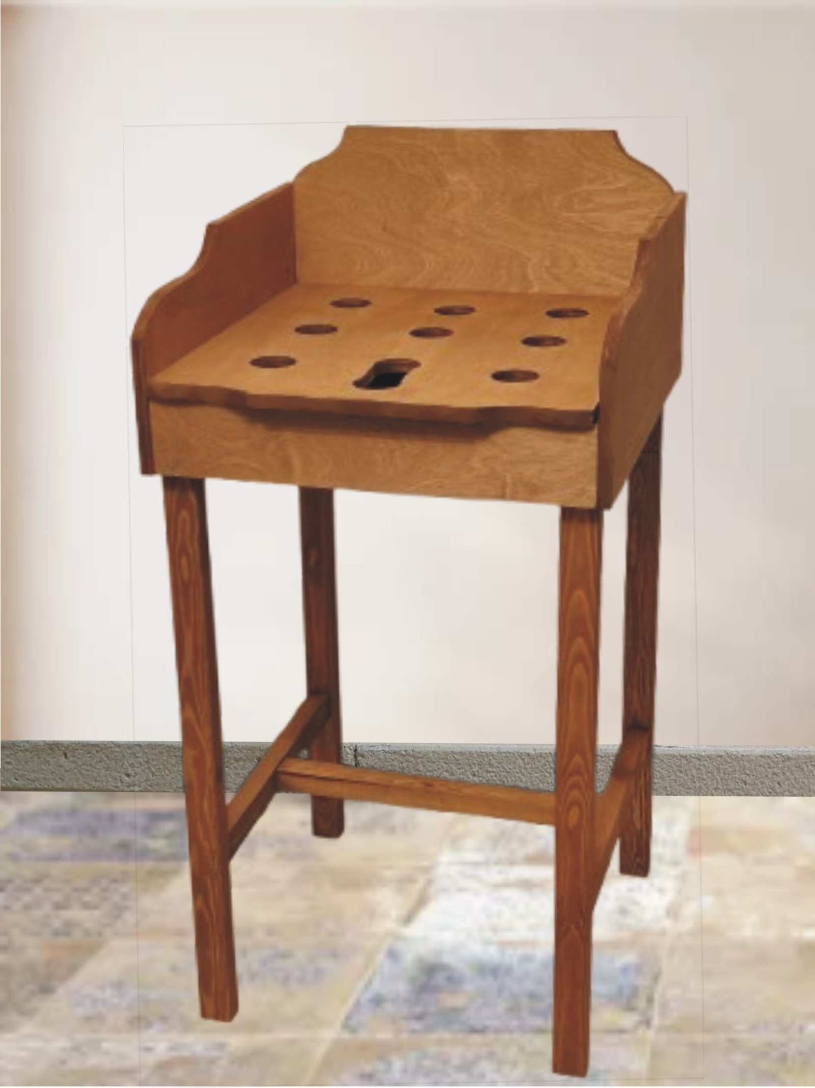 mesa para juego rana clásico md Delta con un agujero