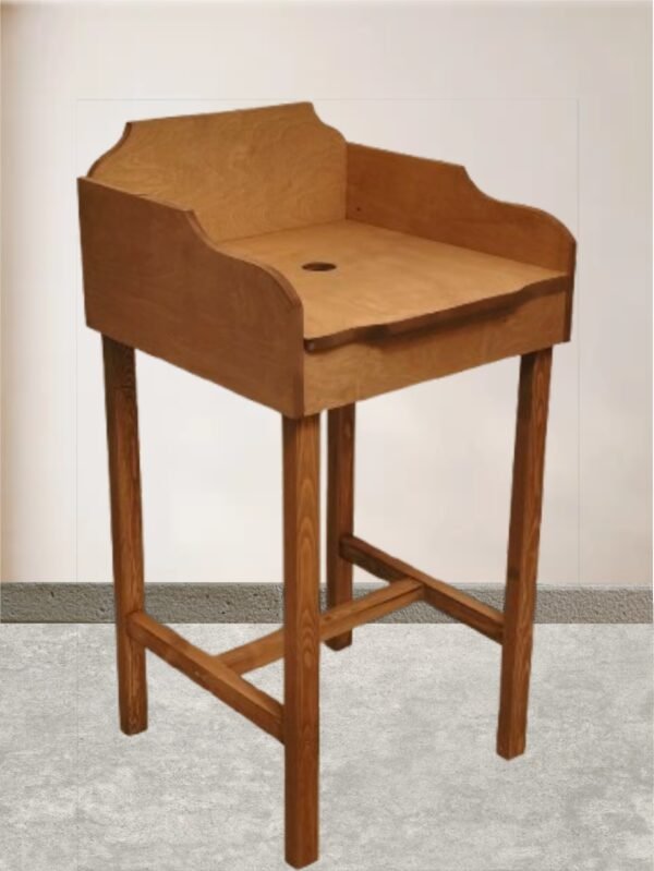 Clasica alfa una mesa con tratamiento para exterior