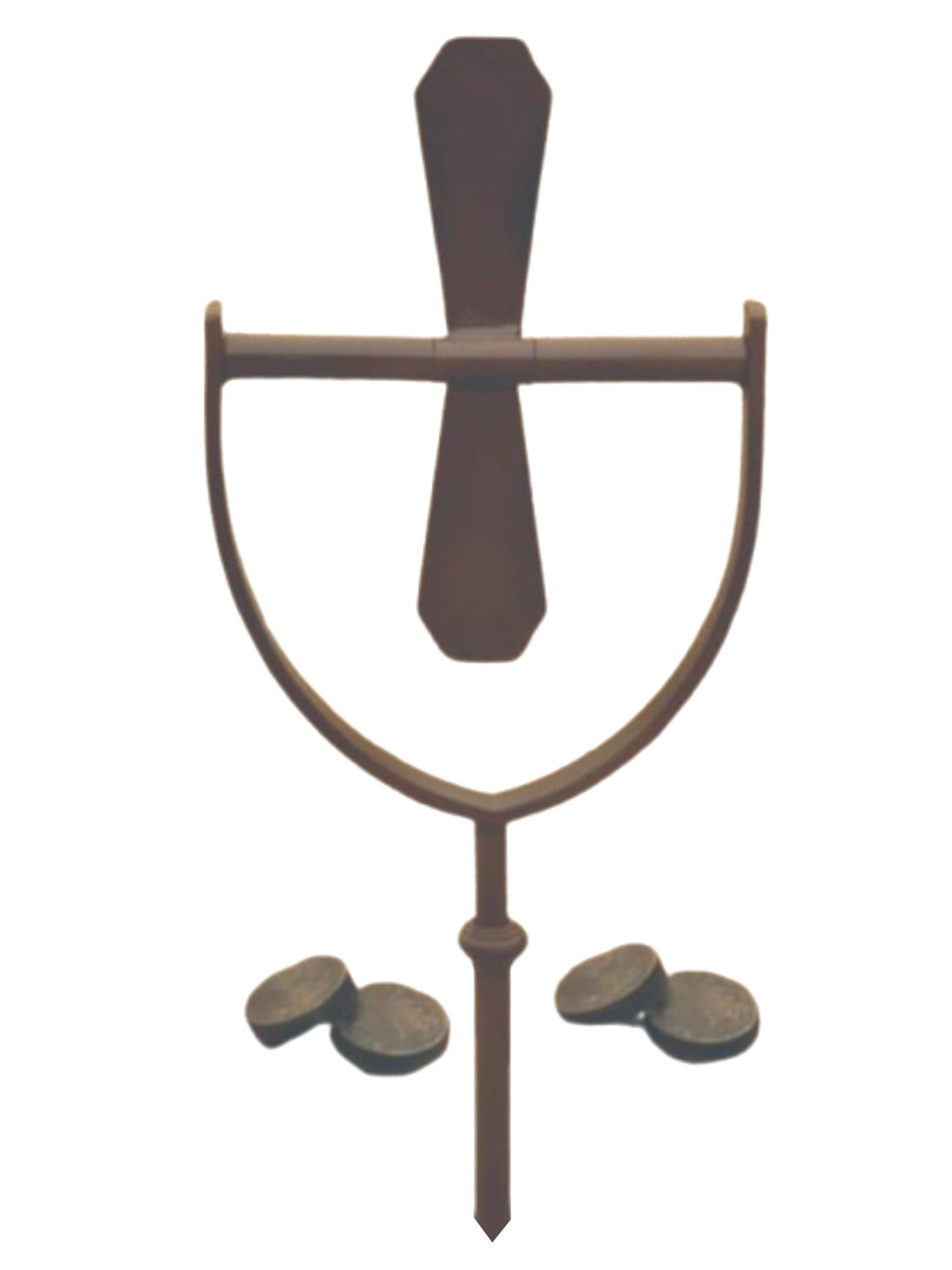 llave del Ferrol con una aspa giratoria en vertical