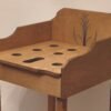 2 Mesa Juego de Rana 9 agujeros Mesa con 9 agujeros para alojar el juego de la rana