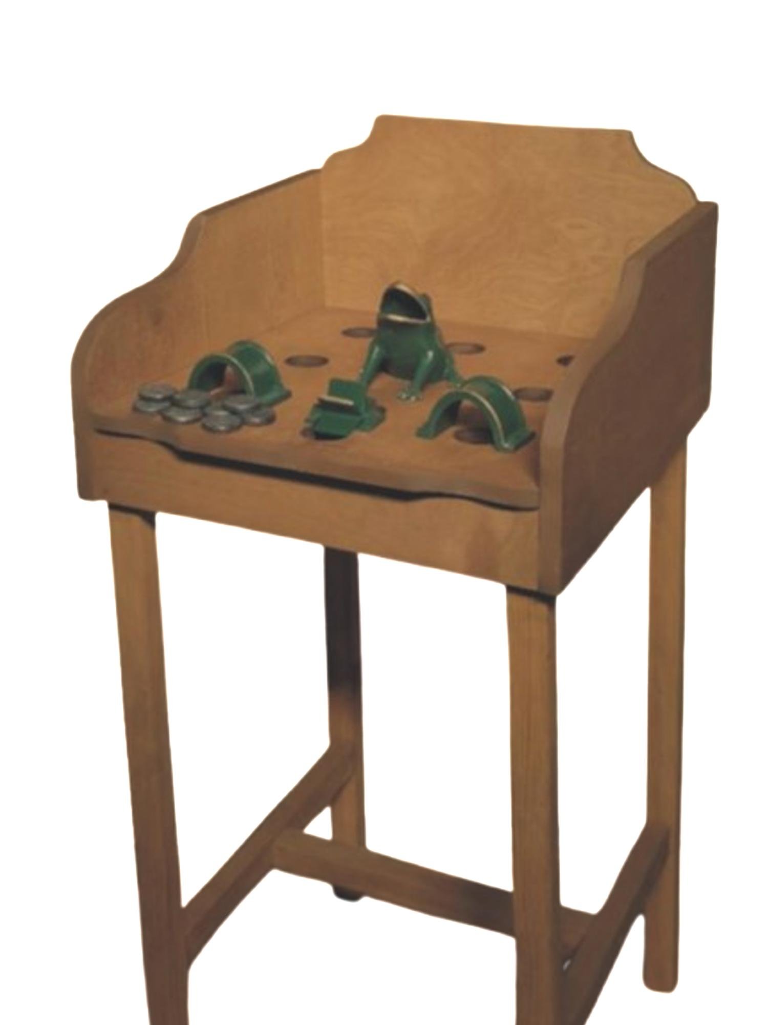 juego de la rana md Alfa completa una rana dos puentes un molinete y 10 fichas