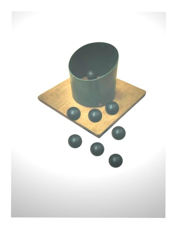 Juego del bote con 8 bolas de acero bote cesta