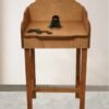 tratada con lasur, mesa rana y 10 fichas