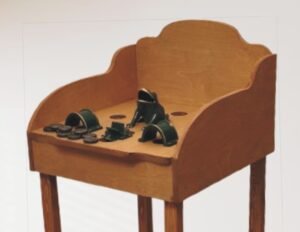 Juego rana Delta completa con la mesa tratada para exterior y elementos metálicos de fundición