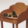 Juego rana Delta completa con la mesa tratada para exterior y elementos metálicos de fundición