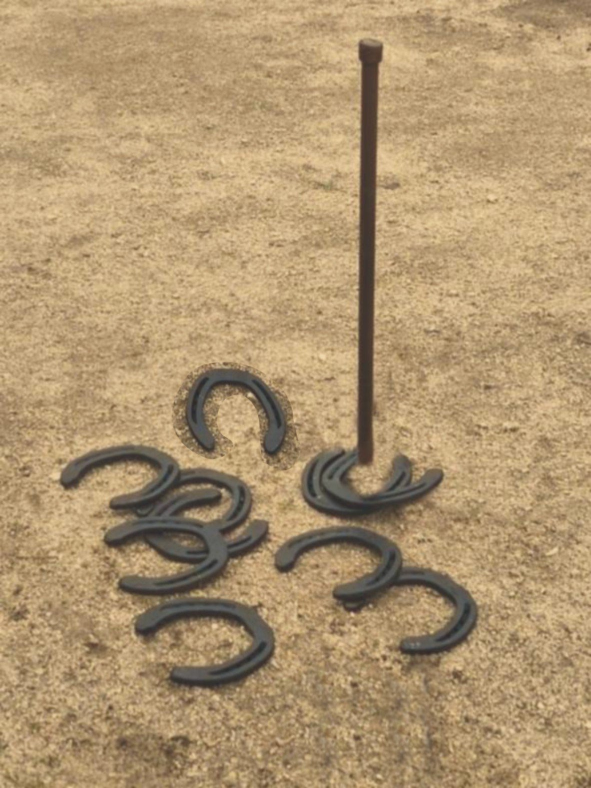 juego de la rana completa modelo Delta con una mesa tratada para exterior una rana dos puentes, un molinete y 10 fichas