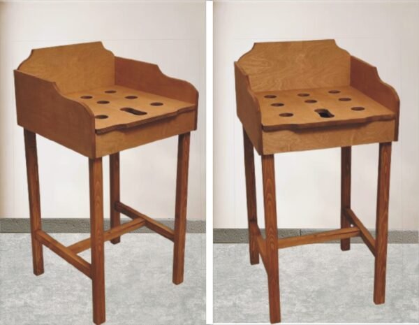 Mesa para el juego de la rana sin accesorios metálicos