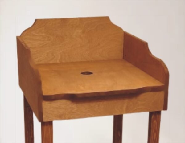 Clasica alfa una mesa con tratamiento para exterior