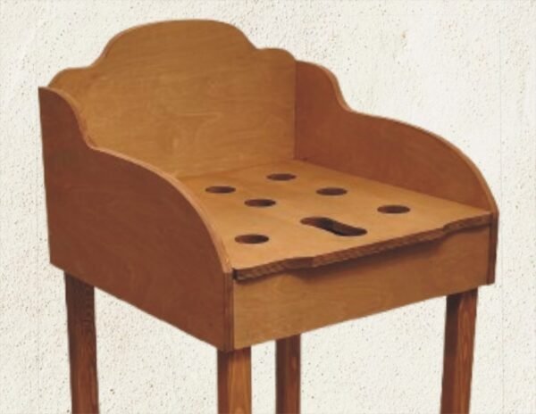 Mesa para el juego de la rana sin elementos metálicos 9 agujeros