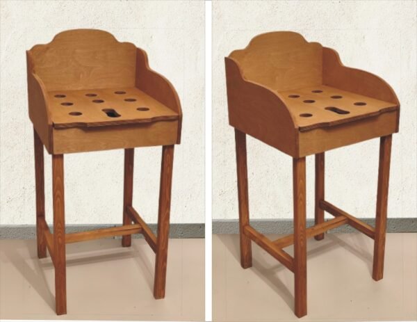 Mesa juego rana Delta tratada para exterior