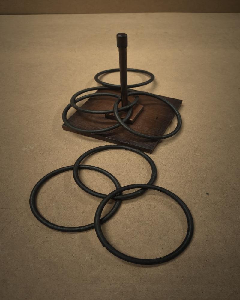 juego del bote cesta con 8 bolas de acero