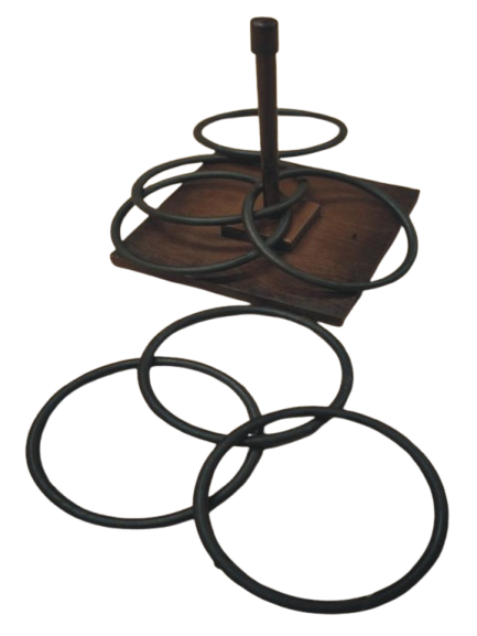 el juego de las anillas metalicas