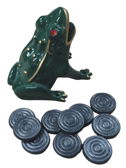 juego de la rana clásico sin la mesa