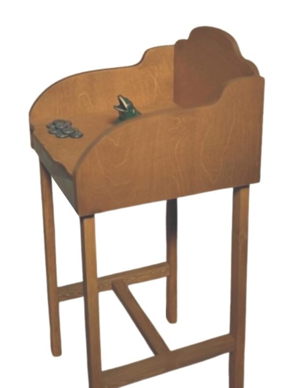 juego rana clasica md Alfa con mesa tratada para exterior una rana y 10 fichas